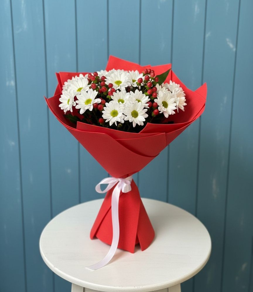 Букет цветов из: Хризантемы в Ильинское