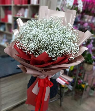 Букет цветов из: Гипсофила в Ильинское