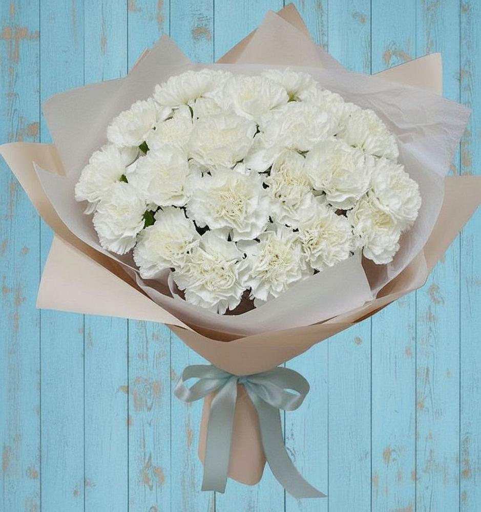 Букет цветов из: Гвоздики в Ильинское