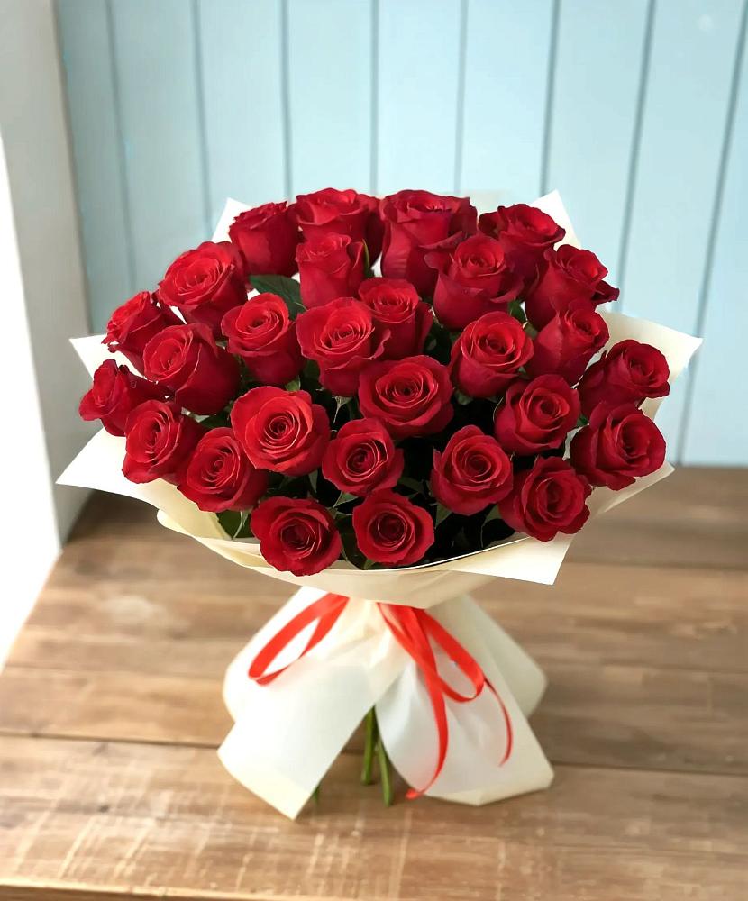 Букет 29 Красных роз в Ильинское