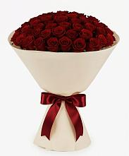 Букет 101 Бордовая роза Блэк Бакарра в Ильинское