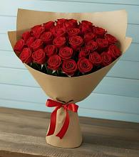 Букет Красные розы Милано в Ильинское