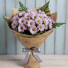 Букет цветов из:  Хризантемы #REPLACE_PRED# Ильинское