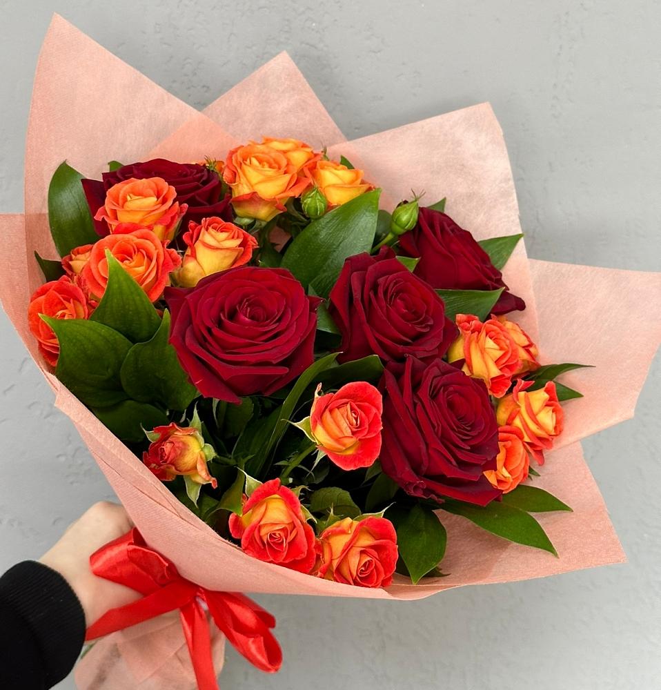 Букет Любовь и восторг в Ильинское