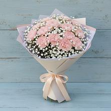 Букет цветов из:  Гвоздики в Ильинское