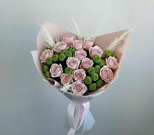 Букет цветов из:  Розы и Хризантемы #REPLACE_PRED# Ильинское