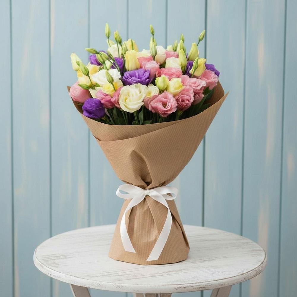 Букет цветов из: Лизиантусы в Ильинское