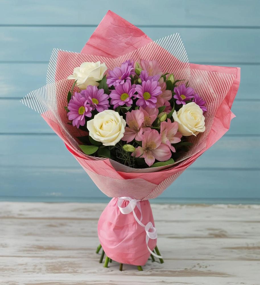 Букет цветов из: Герберы в Ильинское